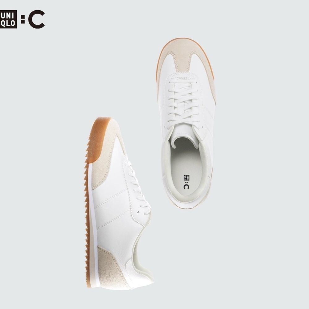 Uniqlo C suede combination sneaker